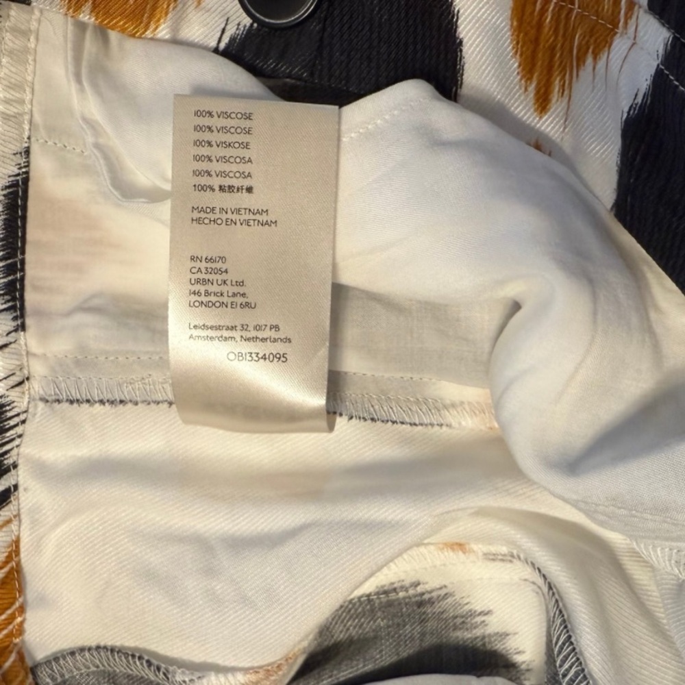 Anthropologie Maeve Women's Wide-Leg Pants, Geometric Print, Size 8 - Picture 6 of 6